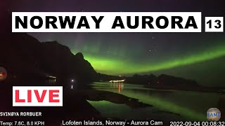 Lofoten, Norway Live Aurora Cam 13