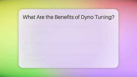 What Are the Benefits of Dyno Tuning? - Car Performance Pros