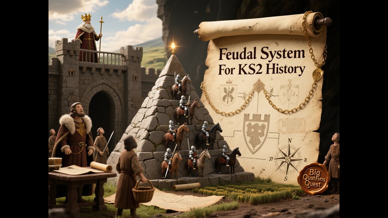 FEUDAL SYSTEM KS2 | KS2 History Feudalism | Feudalism For Kids | Medieval Society KS2 | History KS2