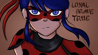 Loyal Brave True Miraculous Ladybug Animatic Ella Cinders