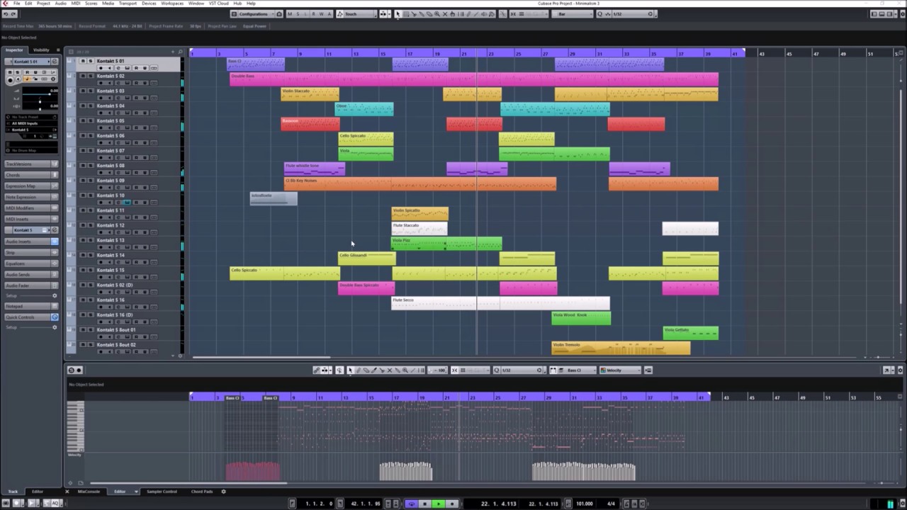 Xsample Instruments Extended, VSL Suite, Cubase Pro 9 - YouTube