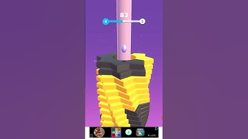 HELIX STACK JUMP GAME LEVEL FOUR | SUBSCRIBE TO MY CAHNNEL PLZ ❤