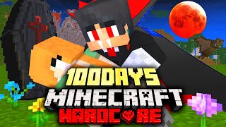 【マイクラ】吸血鬼に変身して100日サバイバルをやった結果【マインクラフト】【100Days】