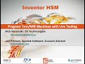 Inventor HSM: Program Turn/Mill Machines with Live Tooling