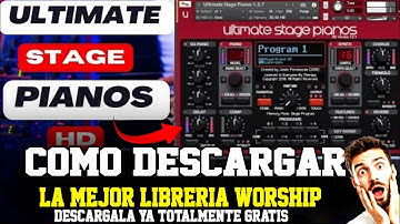 #TUTORIAL Cómo Descargar GRATIS la Librería Ultimate Stage Piano para Kontakt 🔥