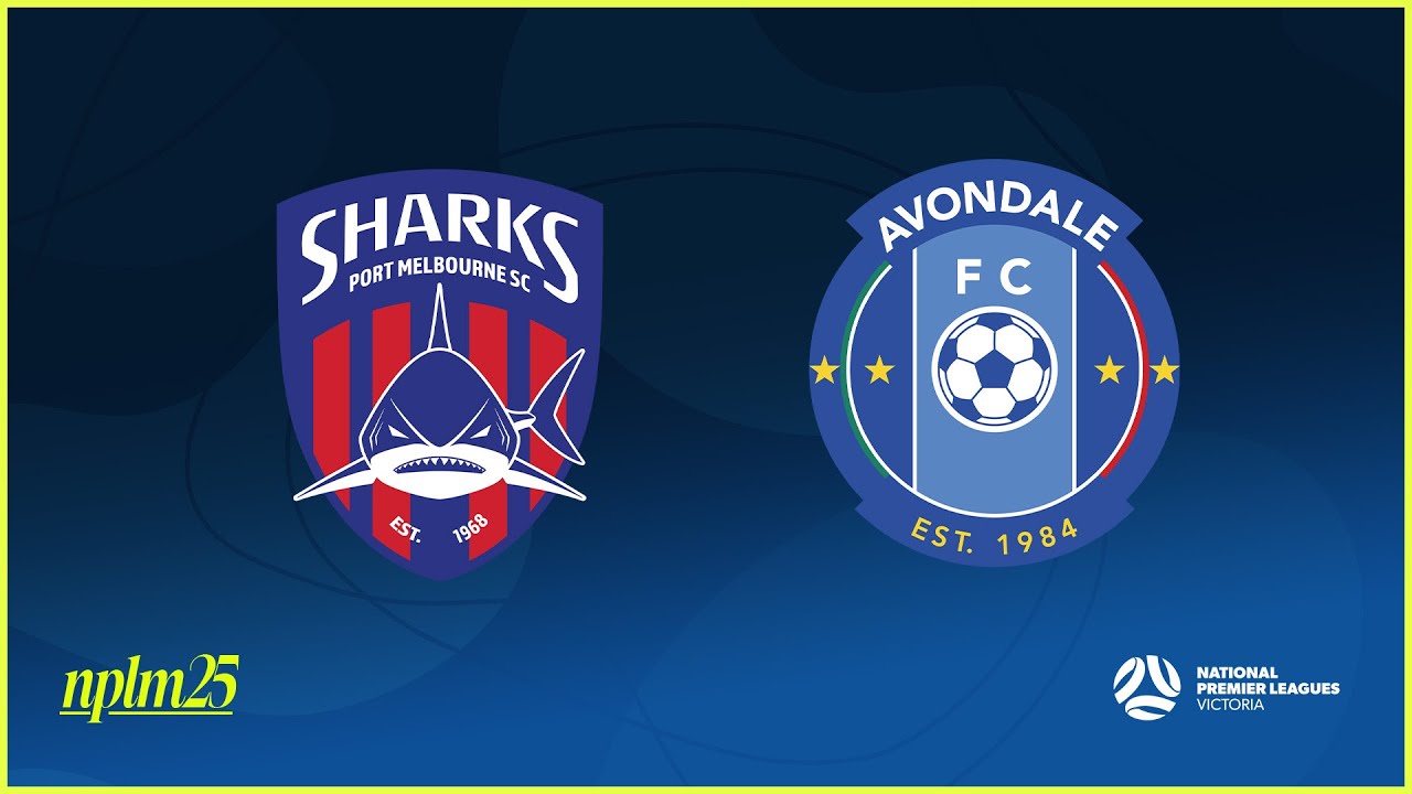 2025 NPLMVIC Round 15: Port Melbourne Sharks SC v Avondale FC