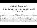 Buxtehude  nun bitten wir den heiligen geist buxwv 208  schnitger organ groningen hauptwerk