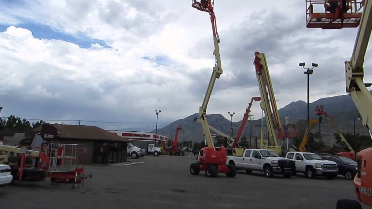 Manlift Articulating Boom Lift Aerial 2008 JLG 450AJ Jib 45' Diesel 4x4 Generator FOR SALE $39,800