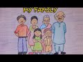 Family Picture Drawing Ideas