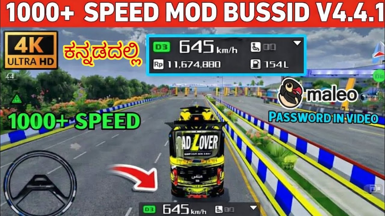 1000+ speed mode for BUSSID | How to add Speed file In Bus Simulator Indonesia?? #bussidindonesia 