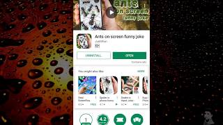 Ant on sereen funny joke android best application screenshot 5