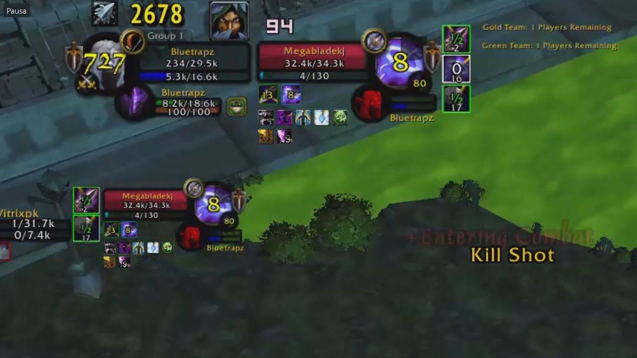 Hunter mm pvp wow brasil youtube