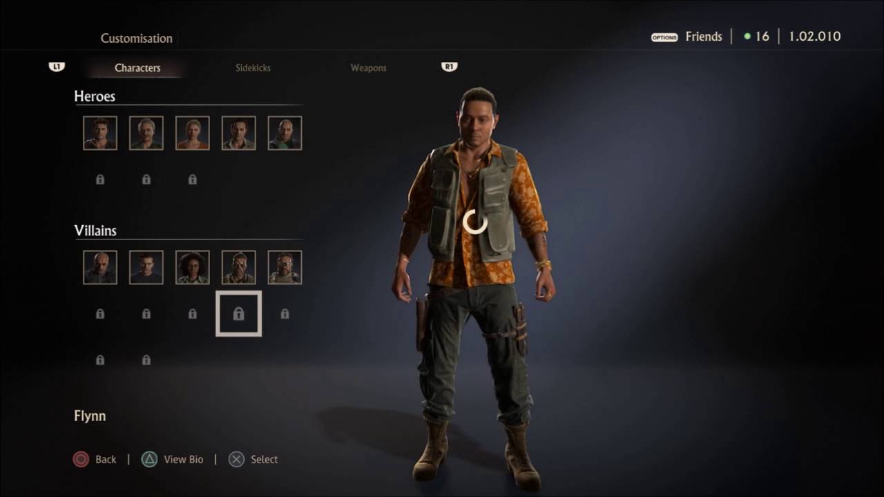 UNCHARTED 4 MULTIPLAYER - ALL UNLOCKABLE CHARACTERS - YouTube