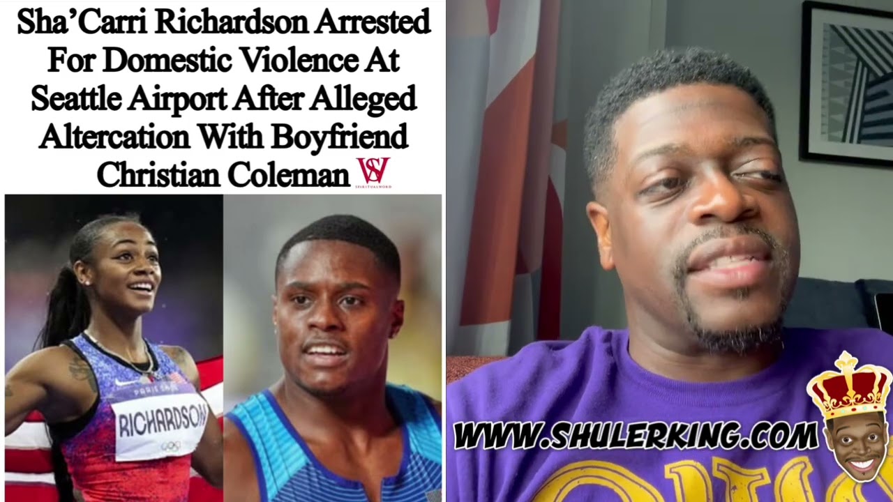 ⁣Shuler King - Sha’Carri Richardson Arrested