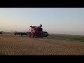 Case IH 9260 &amp; 50 foot MacDon header! Jr's Harvesting!