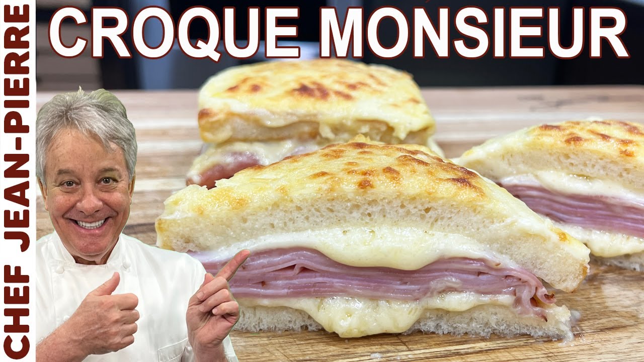 The Best HAM AND CHEESE Sandwich Ever | Chef Jean-Pierre -