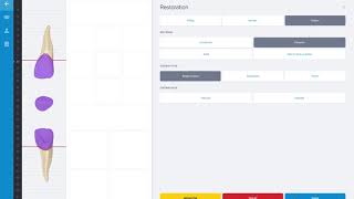Finalising dental records – derec® application walkthrough screenshot 1