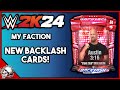 NEW BACKLASH PACKS! WWE 2K24 MyFaction LIVE!
