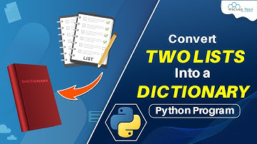 How to Convert Two Lists Into a Dictionary?🤔 | Python Program [English]