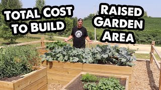 DIY: Cost of Building a Raised Garden Bed Area by Woodward Acres 626 views 10 months ago 9 minutes, 26 seconds