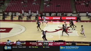 Herb Jones #1 O and D vs  MS St (17 PTS 5 REBS 7 ASTS 4 STLS 3 BLKS)