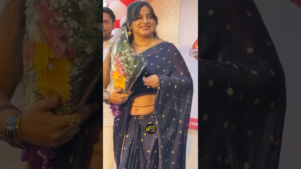 അടിപൊളി സാരിയുടുത്ത് ക്യൂട്ട് ലുക്കിൽ അന്ന രാജൻ | Anna Rajan | Shorts