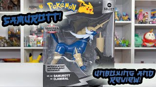 Samurott Trainer Team Series Figure from Jazwares.