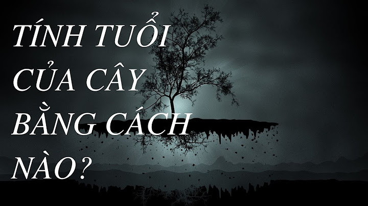 Có thể xác định tuổi của cây bằng cách nào năm 2024