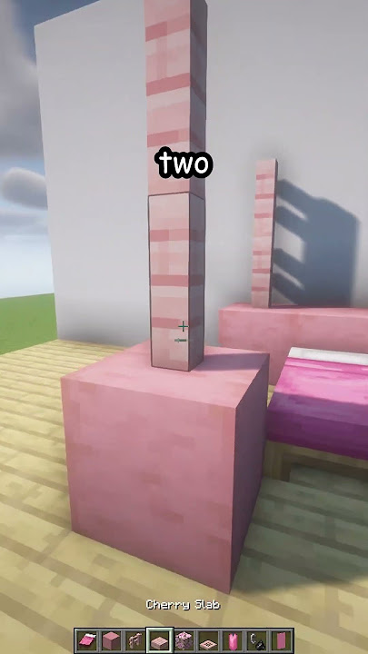 PINK MINECRAFT BED