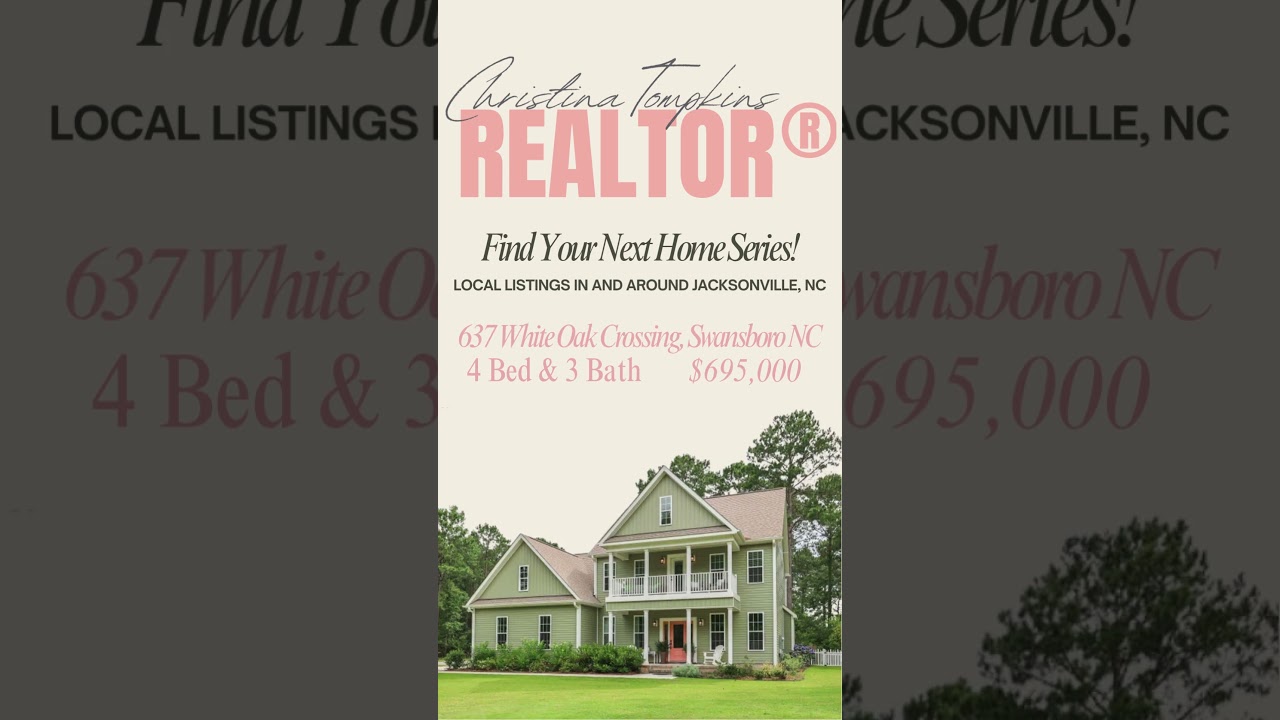 Listings In and Near Jacksonville, NC! 