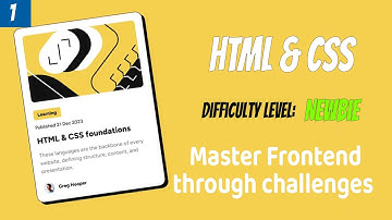 From Newbie To Ninja: Blog Preview Card Project | HTML & CSS (Challenge) | Frontend Mentor | Part 1