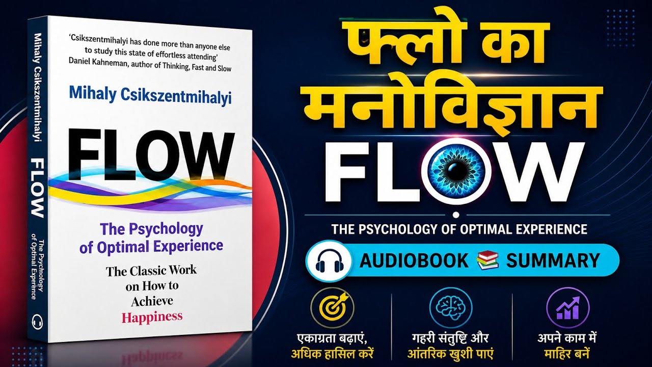 FLOW The Psychology of Optimal Experience || #audiobook #summary #Flow ...