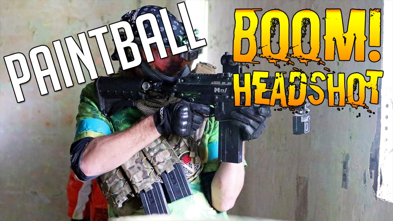 Paintball Boom! Headshot YouTube