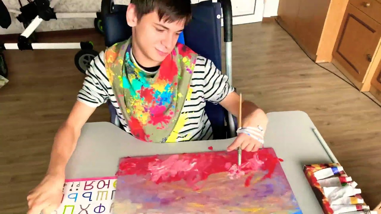 Пишем картину маслом - YouTube