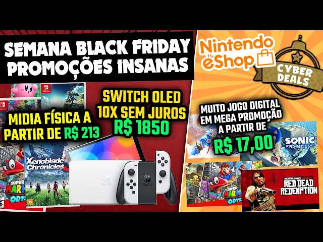 A promoção Black Friday arranca hoje na Nintendo eShop e na My