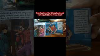 90s Nostalgia: Reading a Mini Horror Comic | Title: Underground Demon #shorts #viral #youtubeshort 90s Nostalgia: Reading a Mini Horror Comic | Title: Underground Demon #shorts #viral #youtubeshort