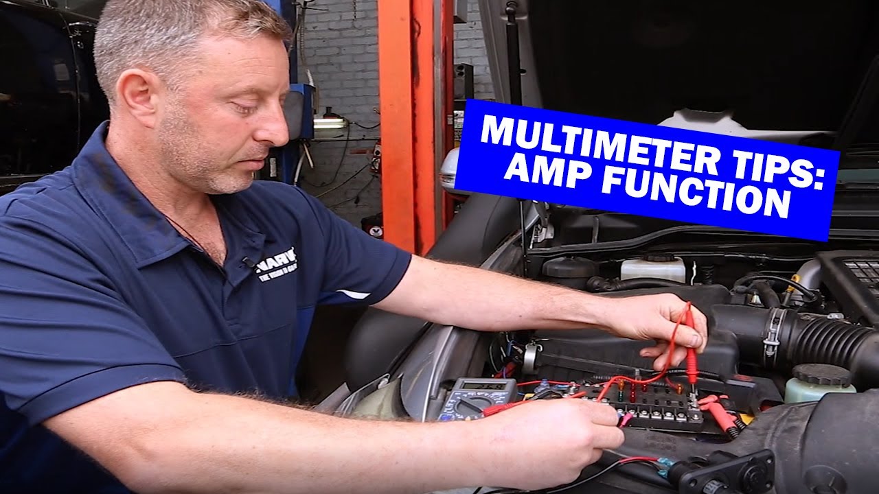 How to use a multimeter - AMP Function - YouTube