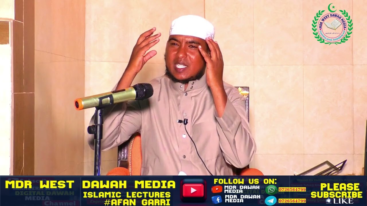 MUHADARA -  QATIMAH DANSA (حسن الخاتمة) | SH. YAKUB YUSSUF #MASJIDU NOOR TAKABA