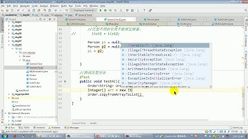【day25】09 尚硅谷 Java语言高级 自定义泛型方法举例