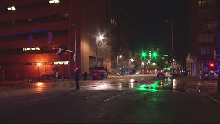 Water main break on UAB campus