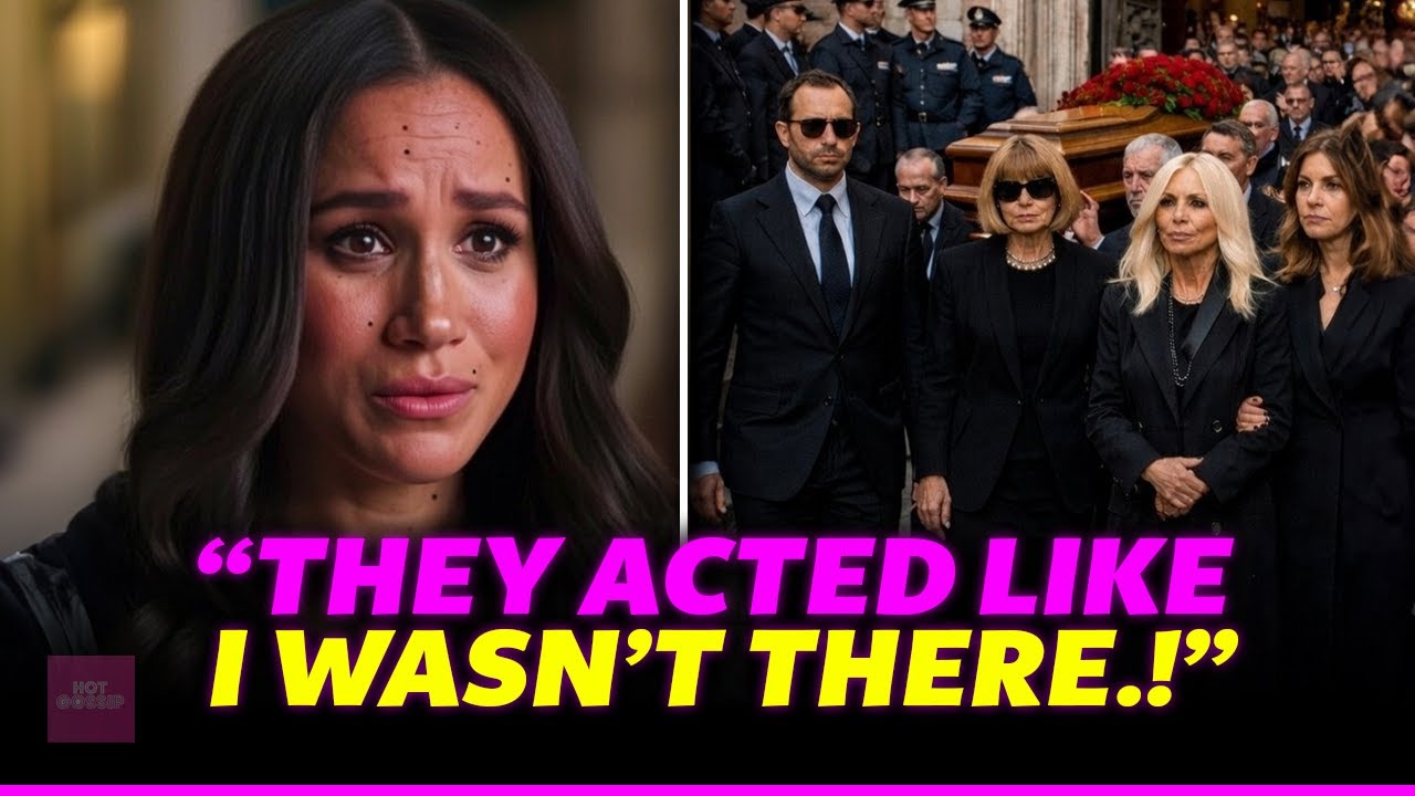 Meghan Markle Melts Down After Leak Reveals Shocking Rejection From  Valentino's Elite Funeral - YouTube