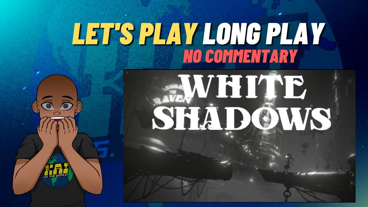 White Shadows has me SHOOK! - NEW Indie Game Release - COMPLETE Long Play of White Shadows!