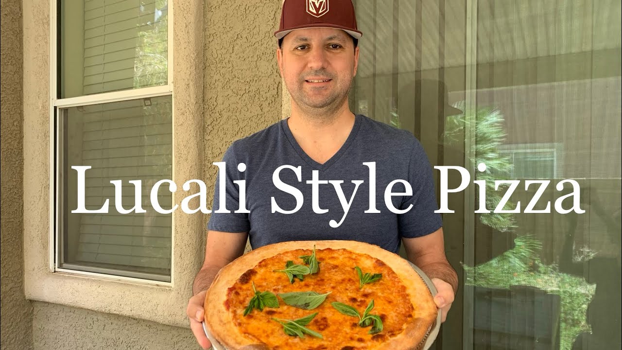 LUCALI PIZZA HOMEMADE YouTube