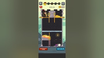 How To Loot - Pull The Pin Level 256 | New Android Gameplay Walkthrough #braingame #shorts