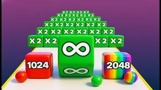 Jelly Run 2048 Gameplay new online mobile games 2026!  level 10 - 14 screenshot 3