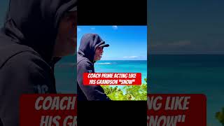 Karrueche &amp; Coach Prime Go to St Croix
