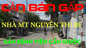 (Ms 15♥️Đã Bán) Bán Nhà MT Đường Nguyễn Thị Bẹ Cần Giuộc | Bđs Long An