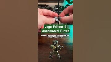Attempting A PERFECT Lego Fallout 4 Automated Turret #lego #fallout