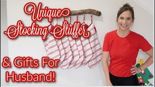 Unique Stocking Stuffer Ideas! Kids Ages 1  13! & What I Got My Husband For Christmas! Gift Guide