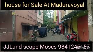 INDEPENDENT House For Sale At Maduravoyal IDNO:7065